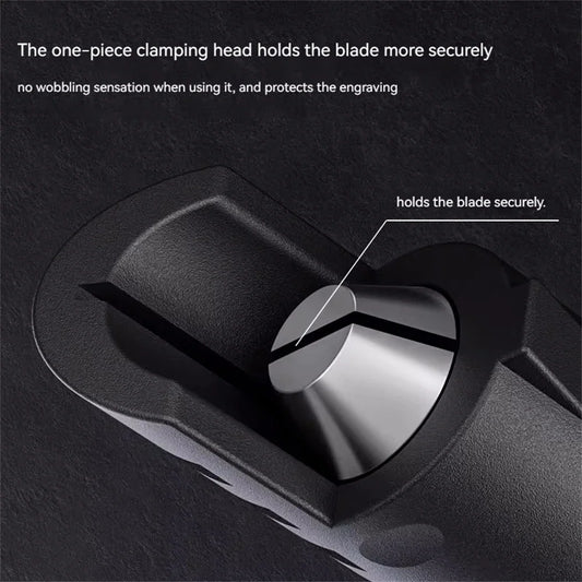 Rutschfestes Präzisionsmesser Set für Feinmechanik - Hobby – Inkl. 5 Klingen