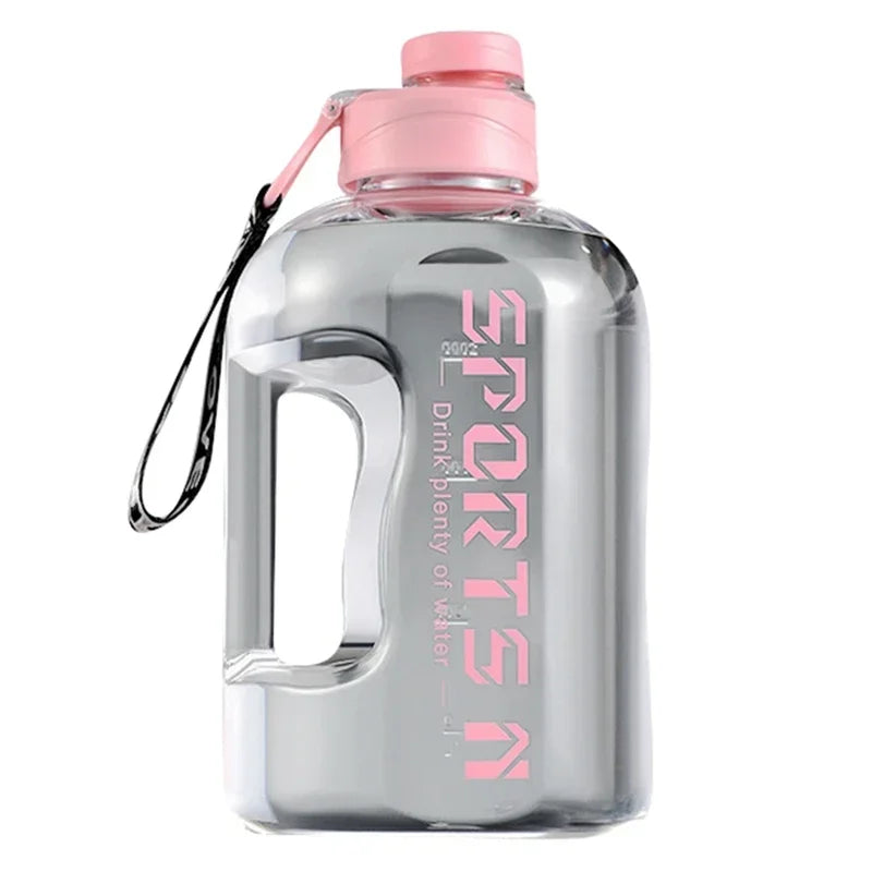 BPA-freie Sport Wasserflasche 1,7L - 2,7L – Robust, Groß - Ideal fürs Outdoor