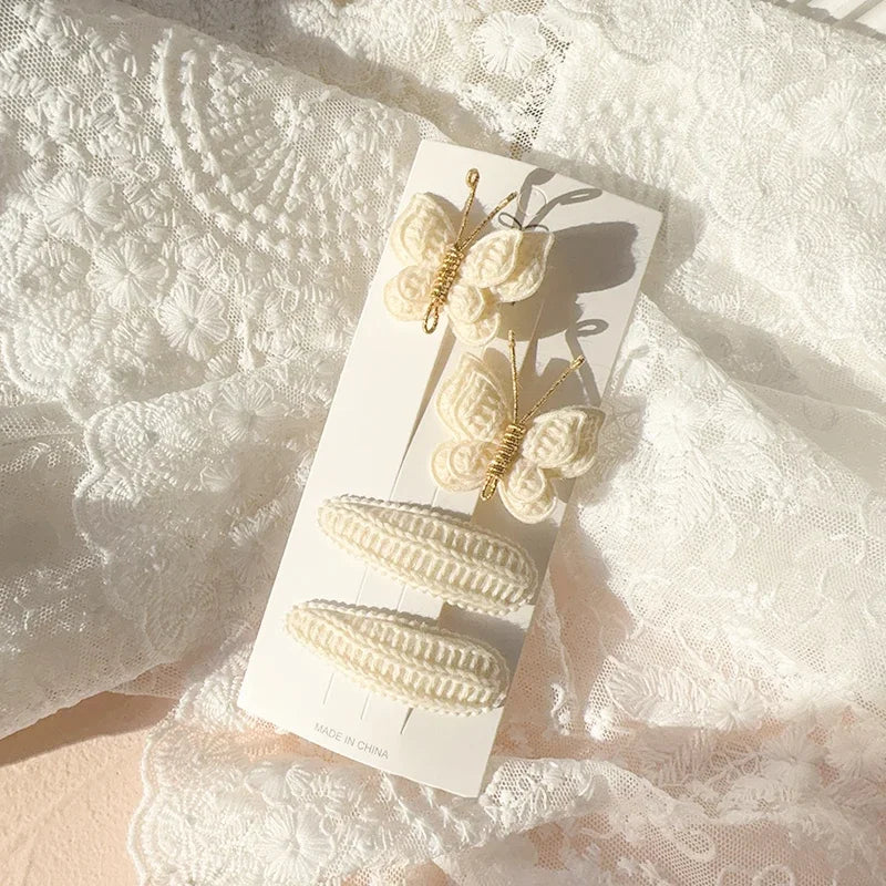 Nette Handgemachte Schmetterling Haar Clips für Mädchen