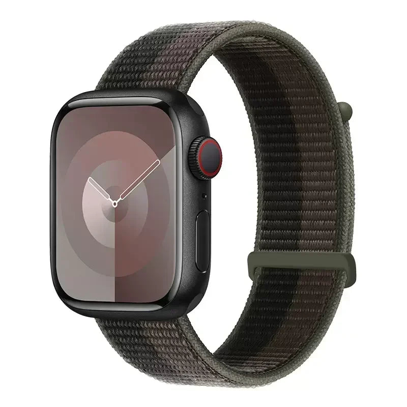Atmungsaktives Nylonarmband für Smartwatch 38-49 mm, Unisex