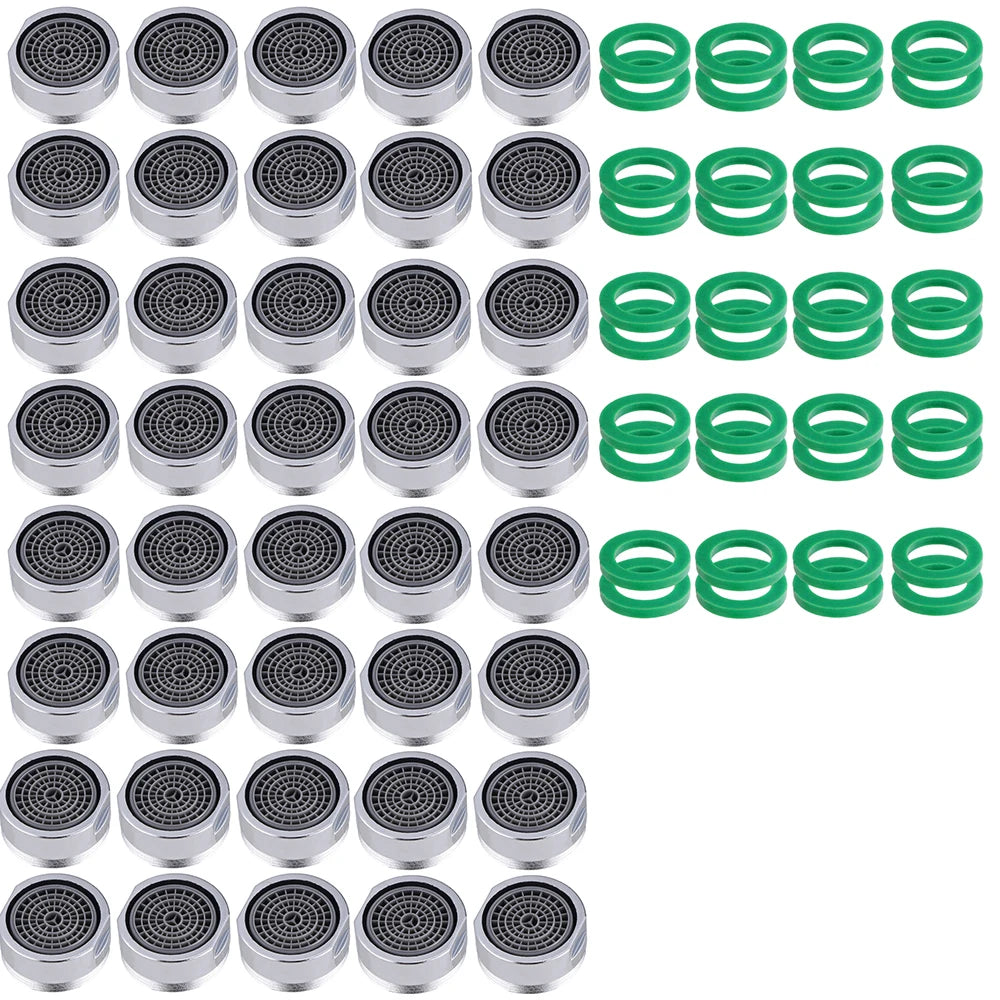 20x Wassersparende Küchenarmatur Bubbler Luftsprudler Filter Messing Einsatz