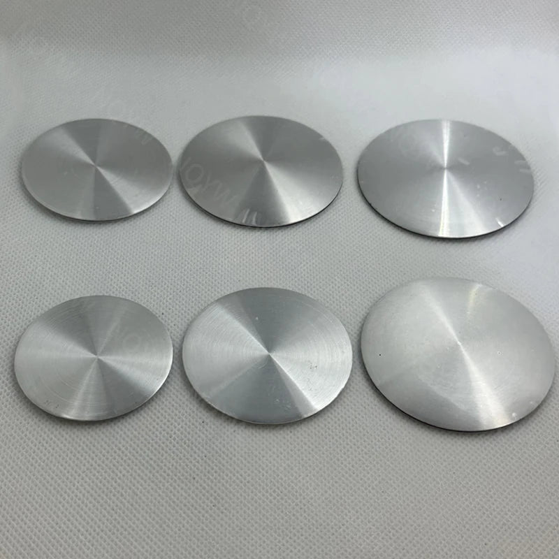 4er Set 3D Aluminium Rad Center Caps Aufkleber 45mm bis 75mm Felgenkappen
