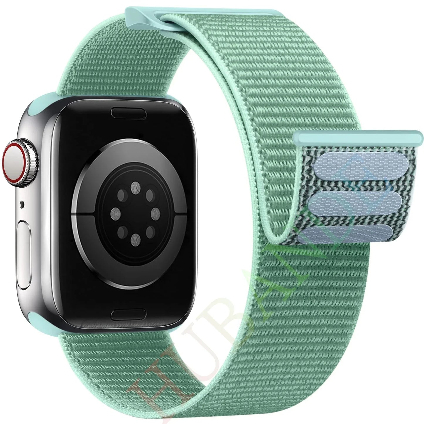 Atmungsaktives Nylonarmband für Smartwatch 38-49 mm, Unisex