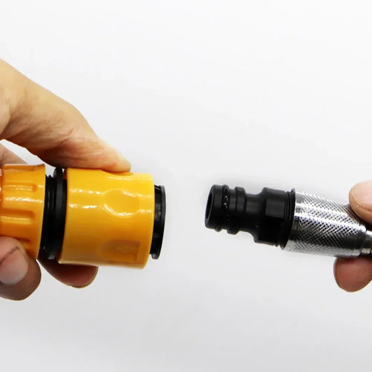 Schnelle - Dichte Verbindung: 2er Set 1/2 BSP Wasserhahn-Adapter aus Kunststoff