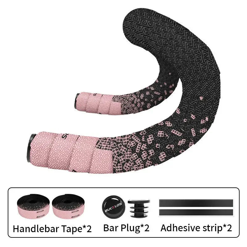 Stoßdämpfendes Rennrad-Lenkerband PU - EVA, ergonomisch, atmungsaktiv, nachtdunkelgrün