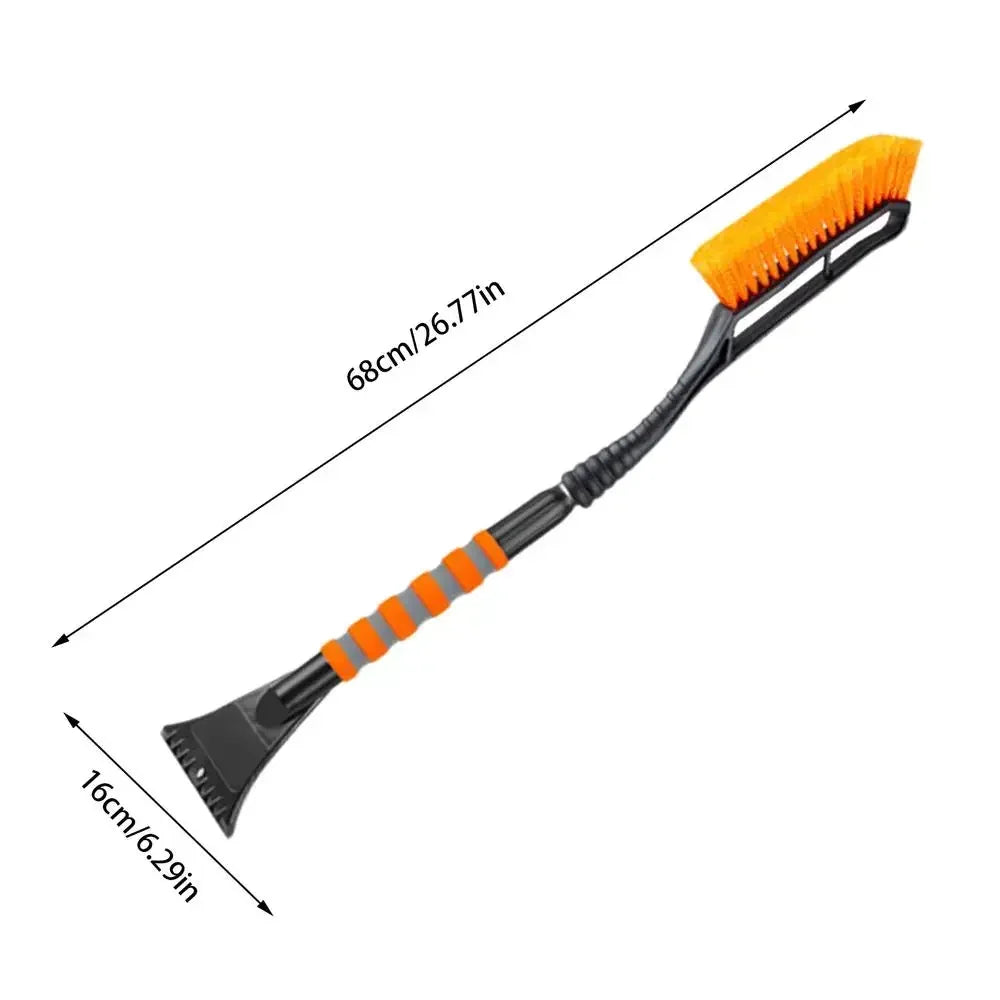 3-in-1 Auto-Schneeschaufel mit Teleskop-Eiskratzer und Bürste