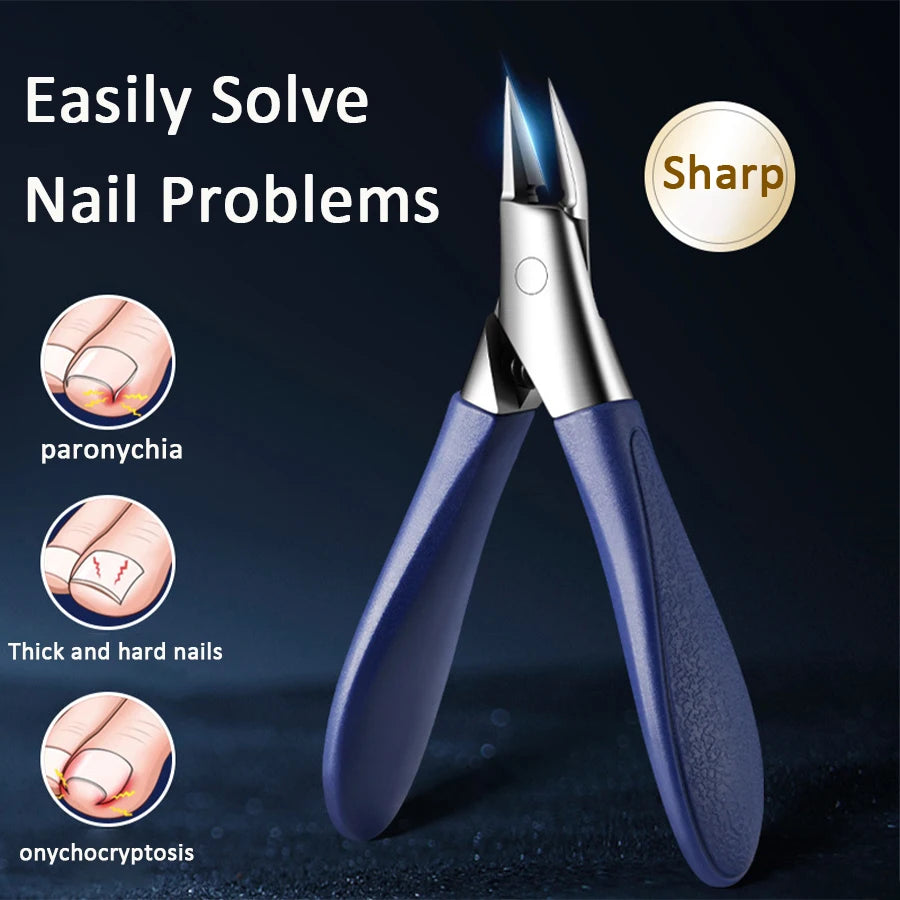 Präzises Edelstahl-Trimmer-Set für Finger & Zehen – Komfortables Styling im praktischen Kombipaket