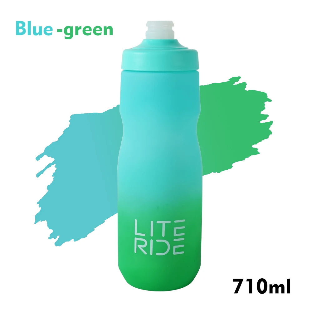 Robuste Fahrradflasche 610/710 ml – BPA-frei, tropffrei, ideal für MTB - Outdoor