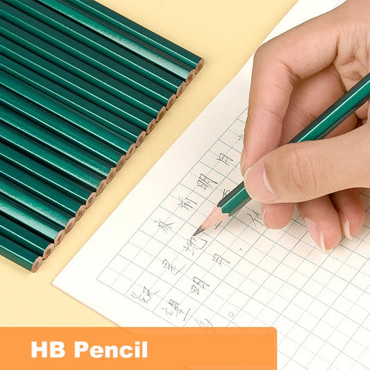 10-teiliges Bleistift-Set HB 2B 2H – bruchsicher - umweltfreundlich fürs Zeichnen