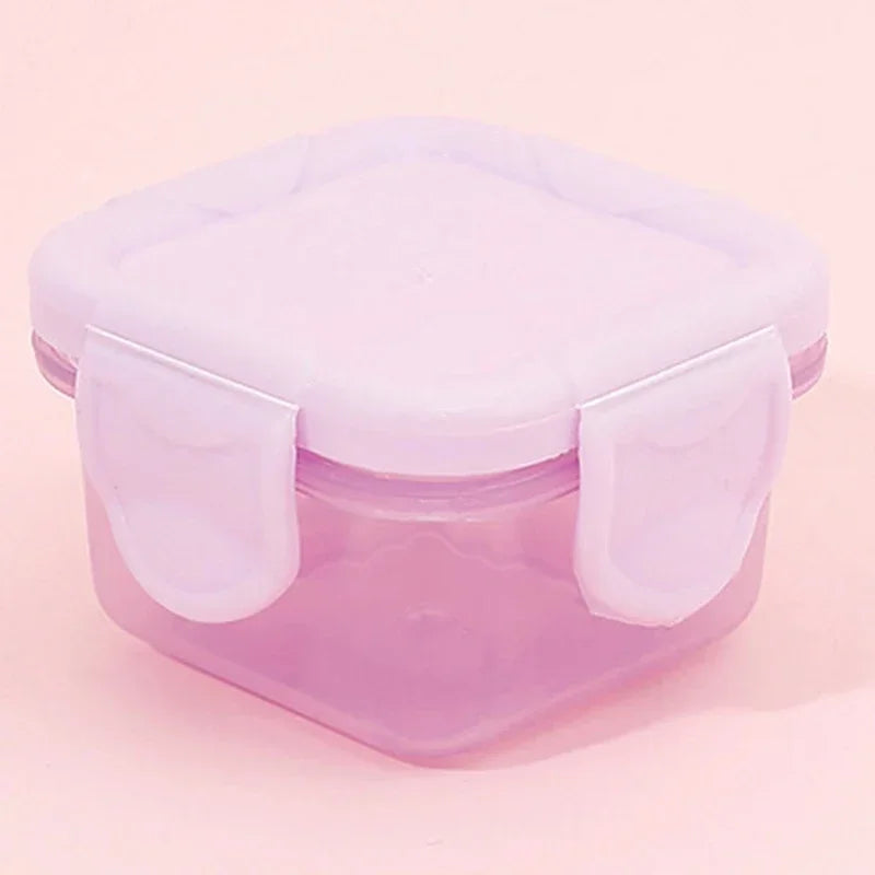 Luftdichte Mini-Aufbewahrungsbox 60ml aus BPA-freiem Kunststoff – vielseitig & mikrowellengeeignet
