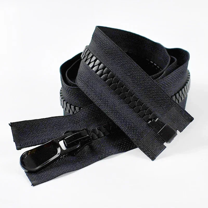 Harz-Reißverschluss offen 70–150 cm langer Doppelschieber Nähen-Yabubest - Home & More