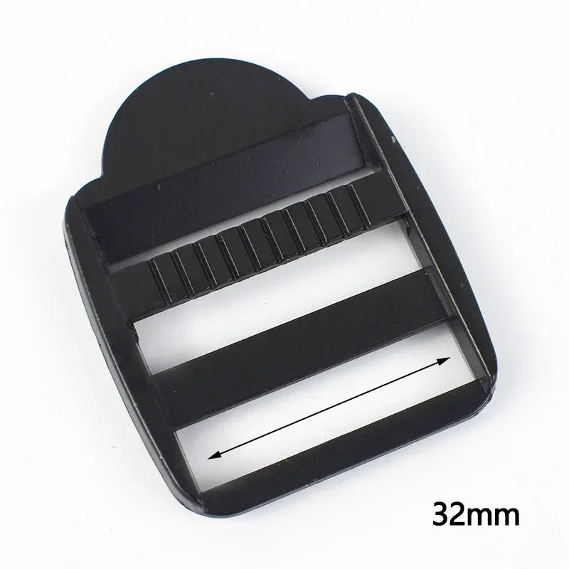 4 Stück Metall Gürtelschnalle Tri-Glide Schiebeverschluss für Rucksack