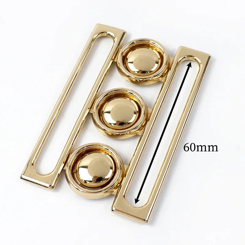 Dekorative Metall Gürtel Schnalle für Damen Mäntel Kleider DIY Accessoire