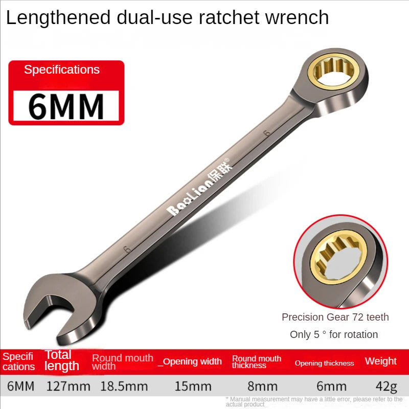 Universal Torx Ratschen-Schlüssel 8-22mm – Robust, Präzise - Vielseitig
