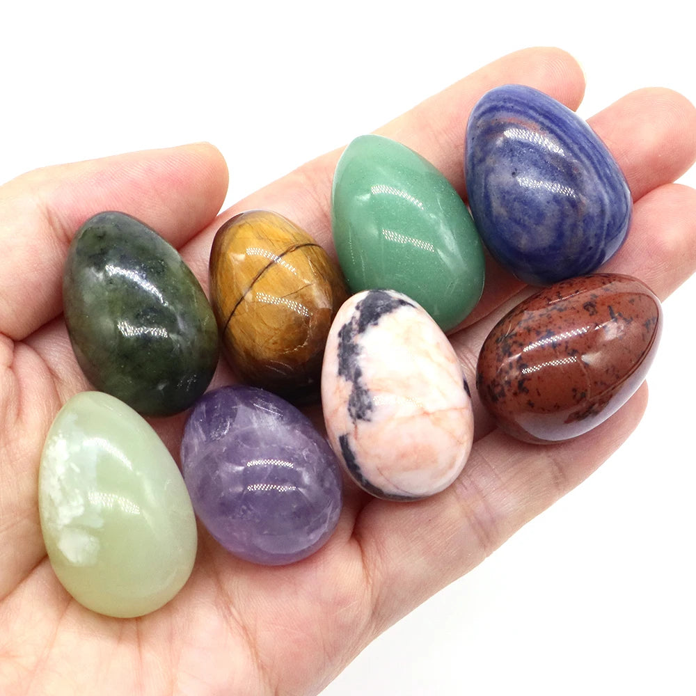 Edelsteine Yoni Ei zur Energieheilung und Meditation