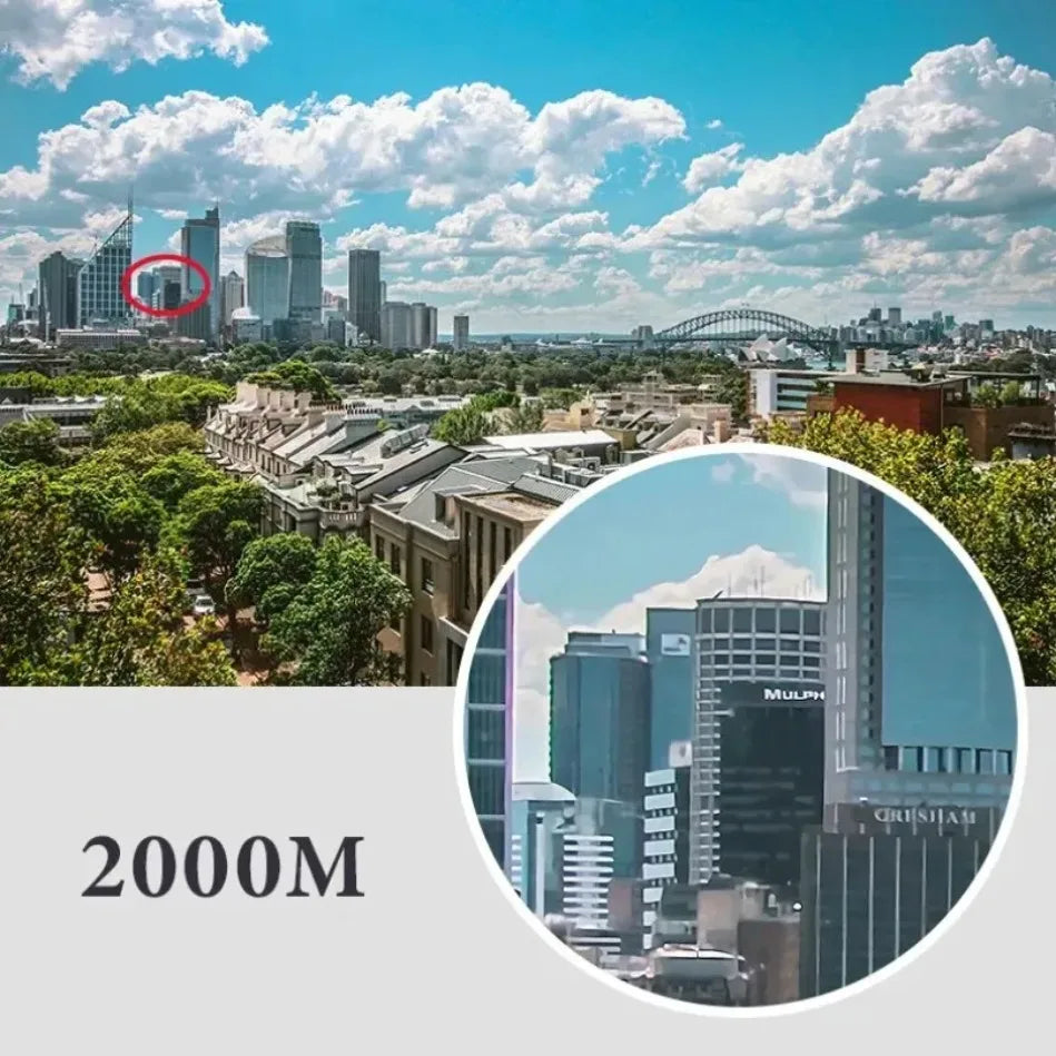 Kompaktes 8x22 Monokular mit BAK4 Optik für Outdoor-Erlebnisse