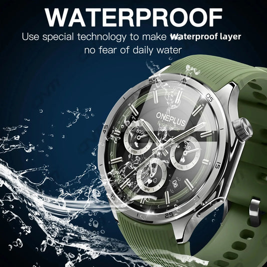 2.5D Displayschutzfolie gehärtetes Glas kratzfest für Smartwatch