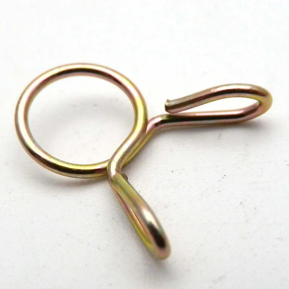 8mm Schlauchklemmen Kraftstoffleitung 10-50 Stück für Motorrad Roller ATV