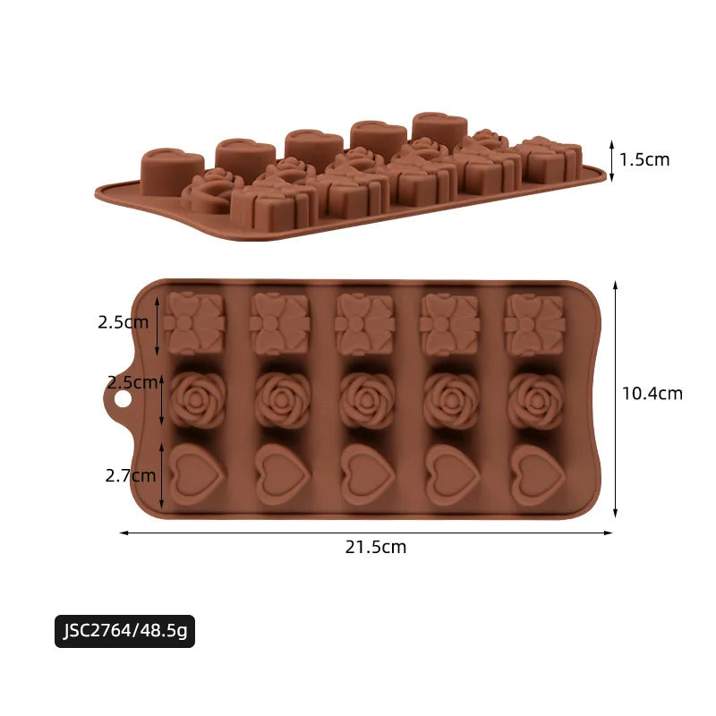 Flexible Silikon Kuchenform für Süßwaren Backen – Antihaft - Umweltfreundlich
