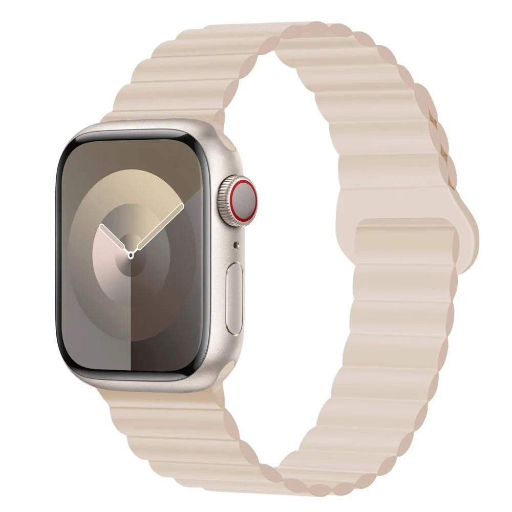 Geflochtenes Silikon Uhrenarmband 38-49mm – Flexibel für Viele Modelle