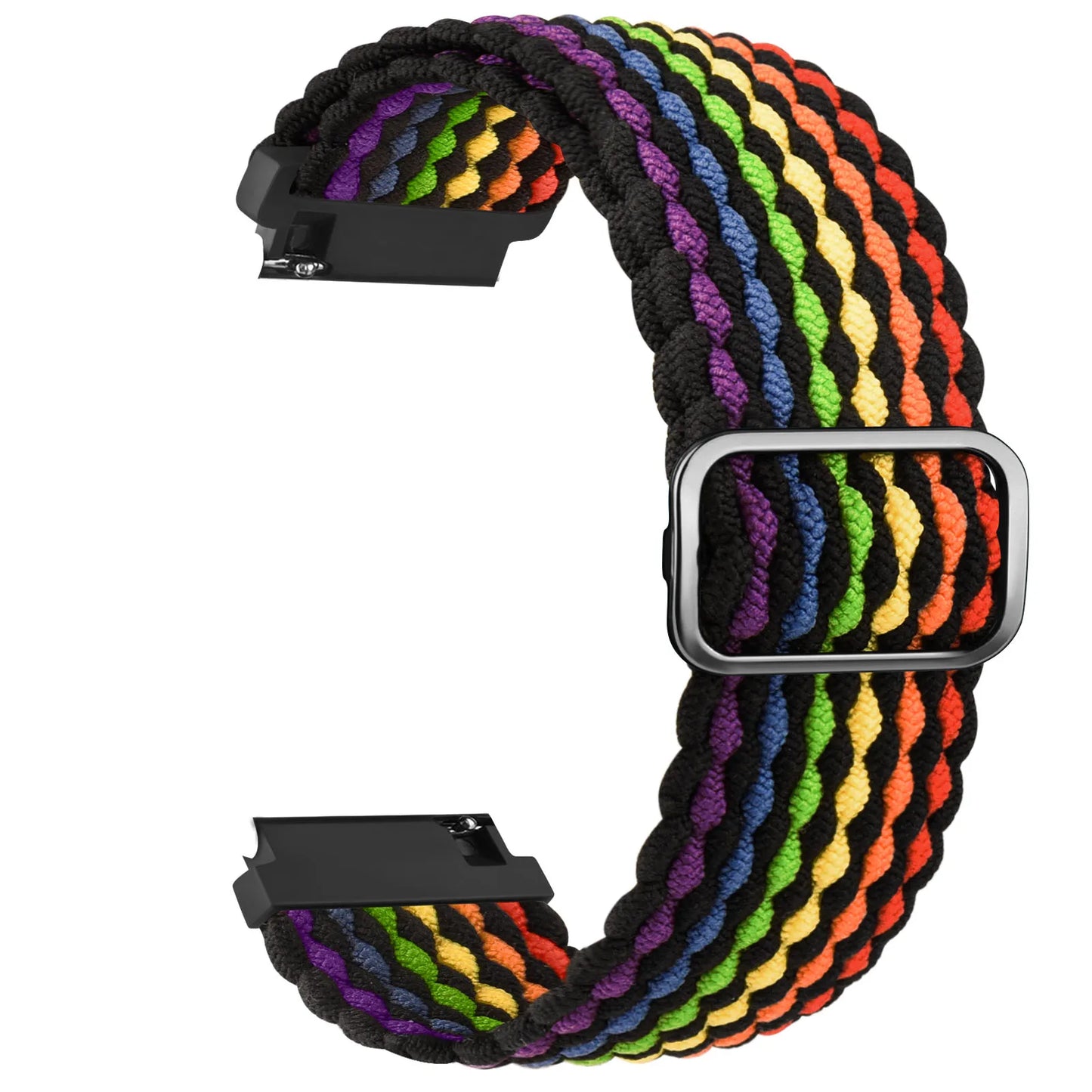 Elastisches Nylon-Sportarmband kompatibel mit Huawei Watch 42/46 mm unisex