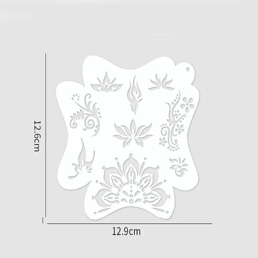 8er Set Gesichtsbemalungsschablonen für Kinder und Make-up