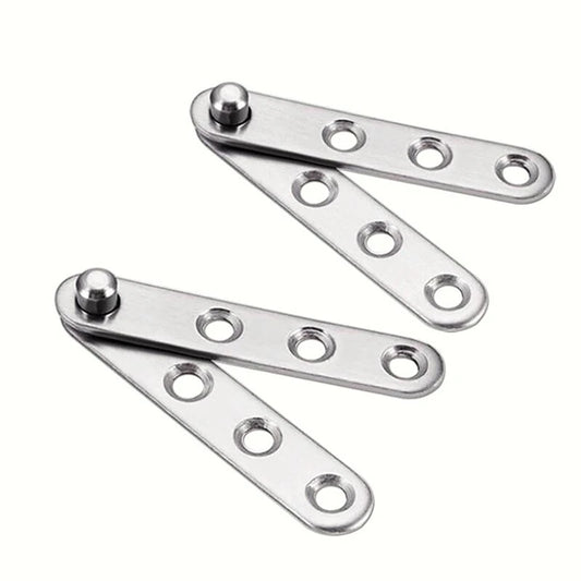 Verdicktes Edelstahl-Schwenkscharnier für Möbel und Fenster 6x1,1 cm