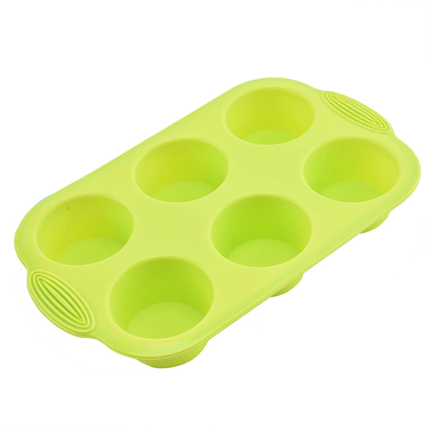 Flexible Silikon-Muffinform 6 Tassen – Antihaft - spülmaschinenfest fürs Backen