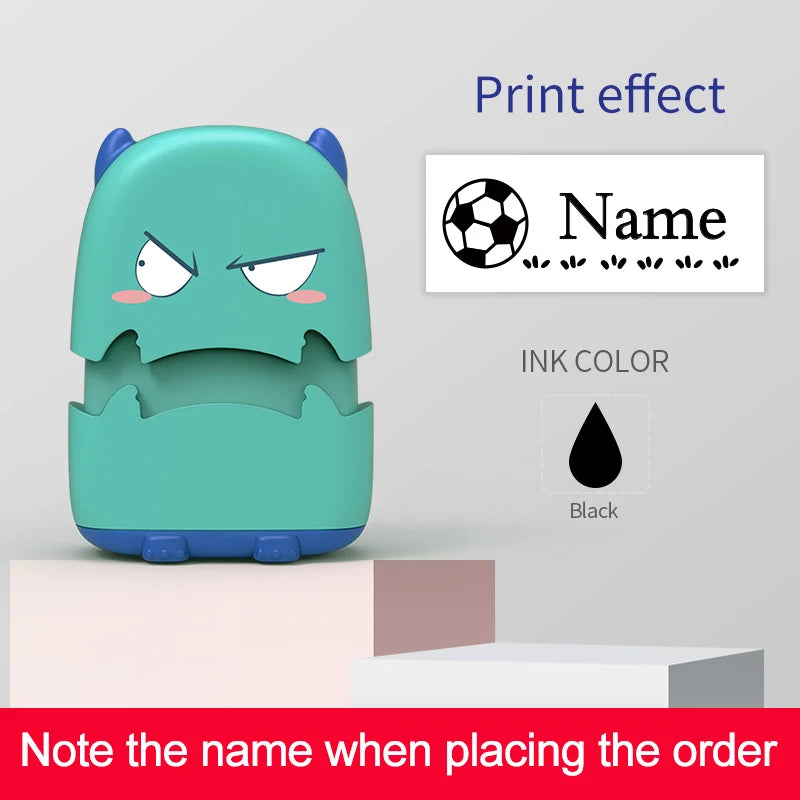 Wiederverwendbares Baby-Namenstempel-Set – Ungiftig, wasserfest - personalisierbar