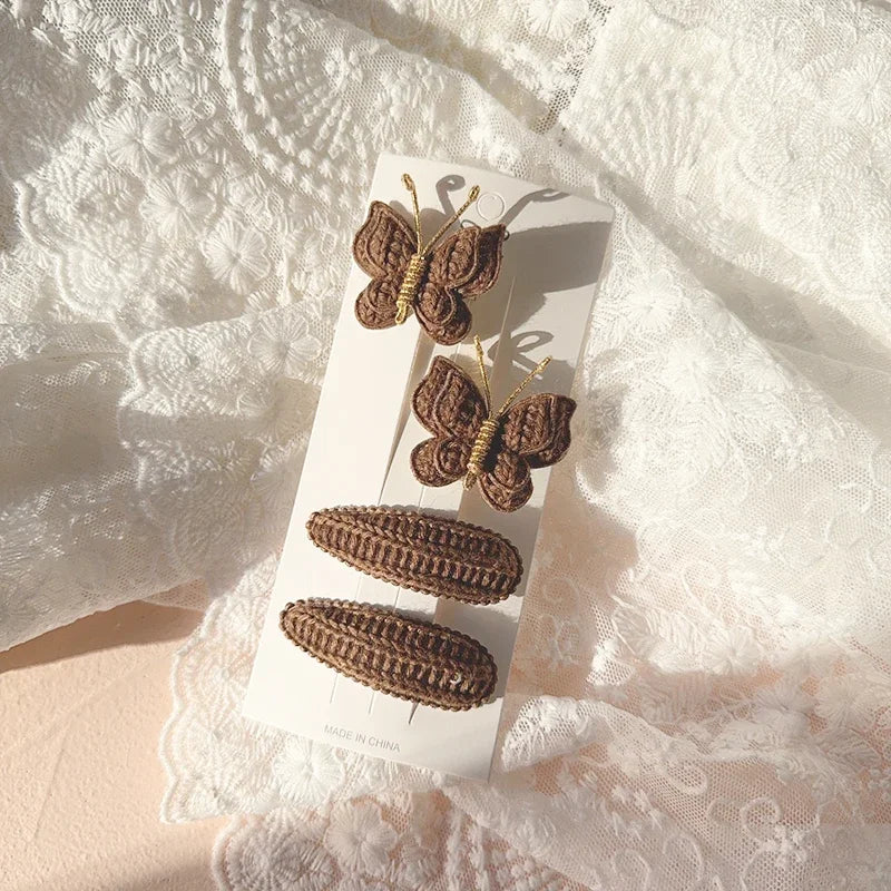 Nette Handgemachte Schmetterling Haar Clips für Mädchen