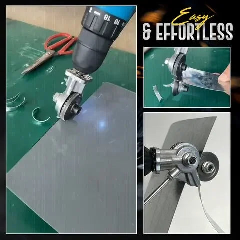 Elektrischer Bohrer Metallblatt Cutter für präzises Schneiden und Stanzen