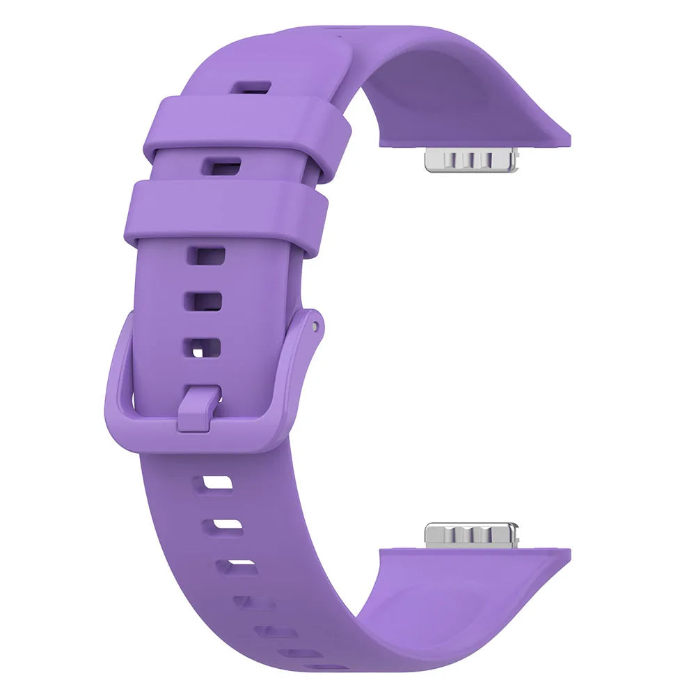 Flexibles Silikonarmband - transparente TPU-Hülle – Ersatz für Huawei Watch Fit 2