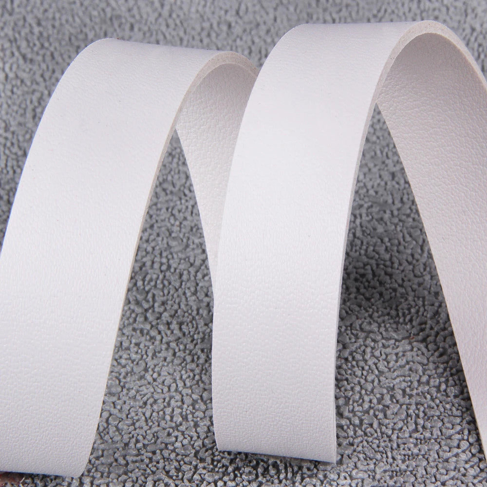 Bunte Kunstleder-Schmuckschnur 2 Meter, 10-25 mm breit für DIY Schmuck