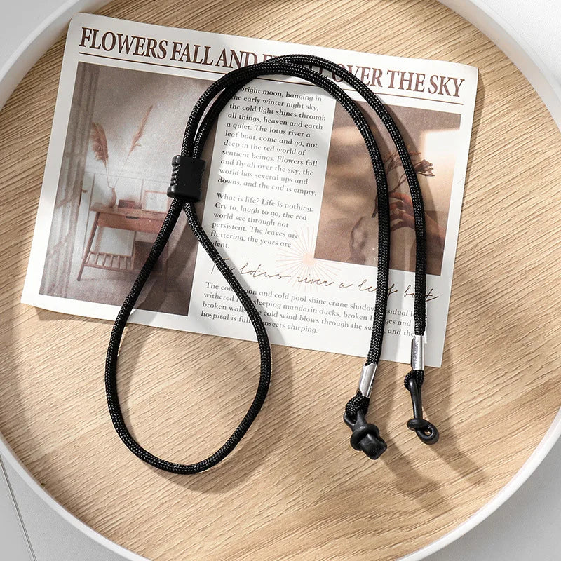 Verstellbare Sport Sonnenbrillenkette 70cm Unisex Outdoor Wandern