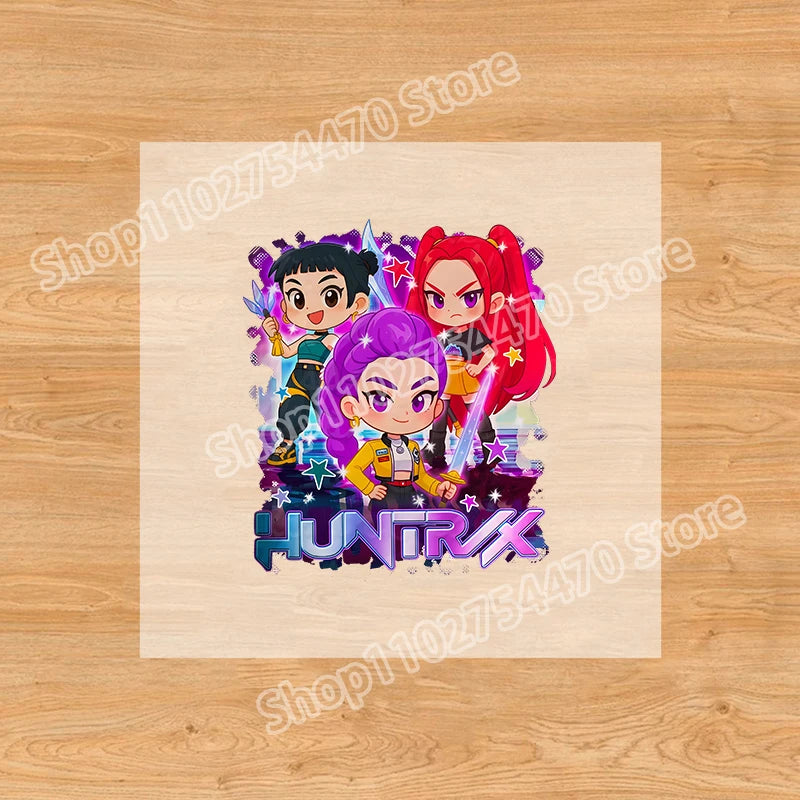 Vielseitige Wärmeübertragung Sticker für Kleidung und Rucksäcke