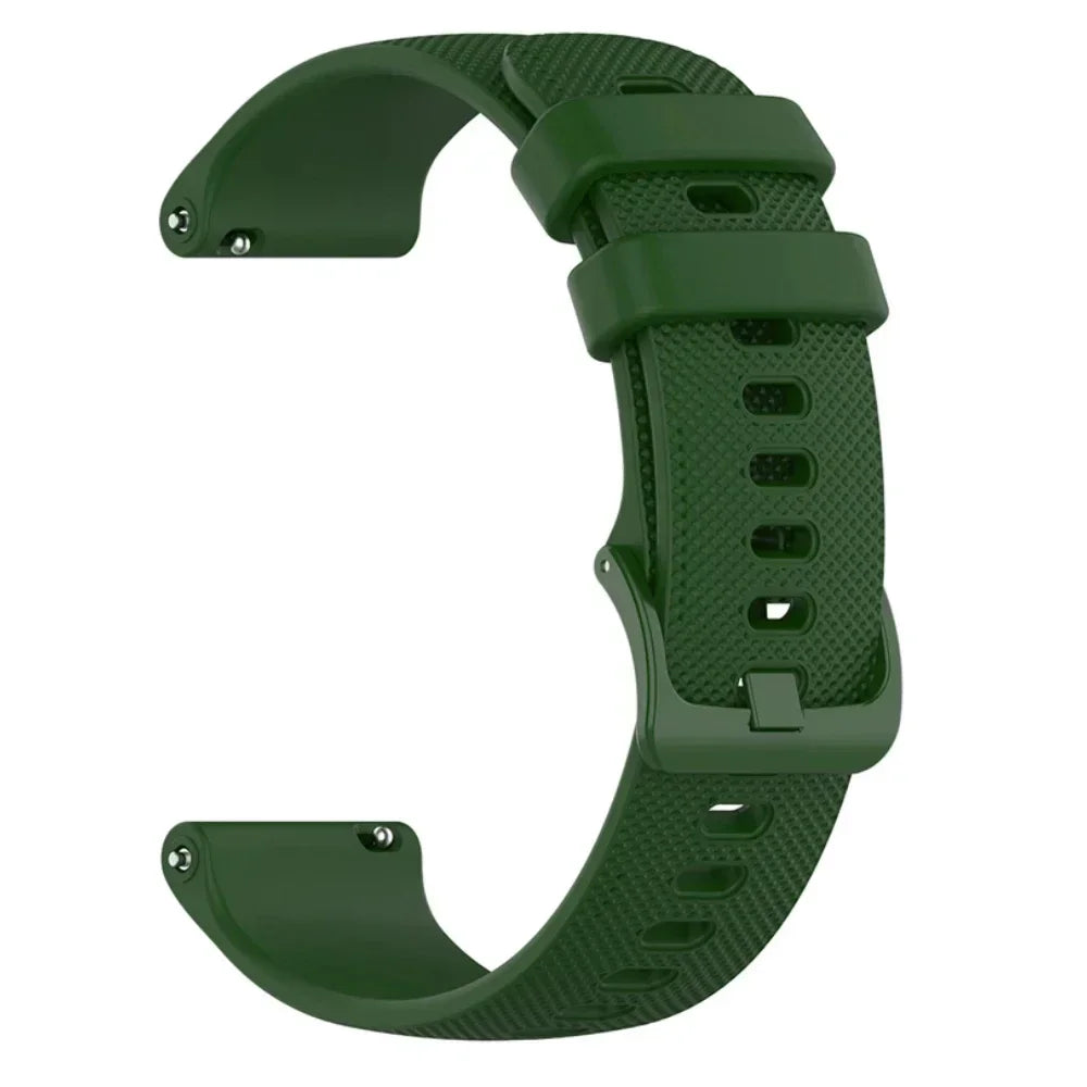 Sportliches Silikonarmband 20/22 mm mit Fußballmuster – perfekt für Xiaomi - Huami