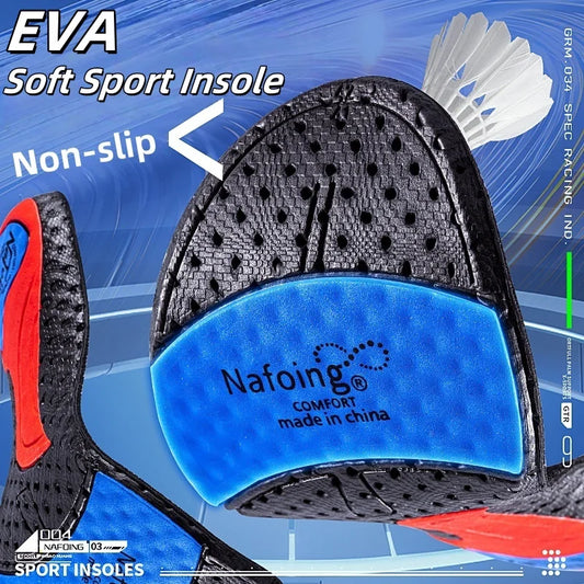 Komfortable Sport Einlegesohle für Dämpfung und Fußgewölbestütze