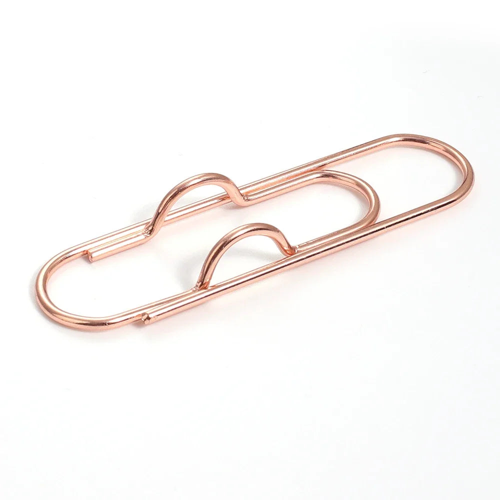Multifunktionale Metall Büroklammern Stift Halter Clips für Notizbücher