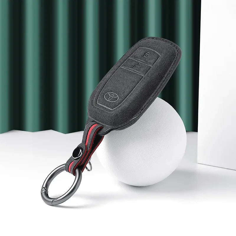 Leder-Schutzhülle für Autoschlüssel mit 2/3 Tasten für mehrere Modelle