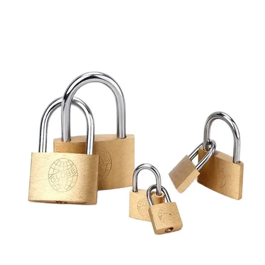 Kupfer Vorhängeschloss mit 6 Schlüssel - Sicher - Zuverlässig