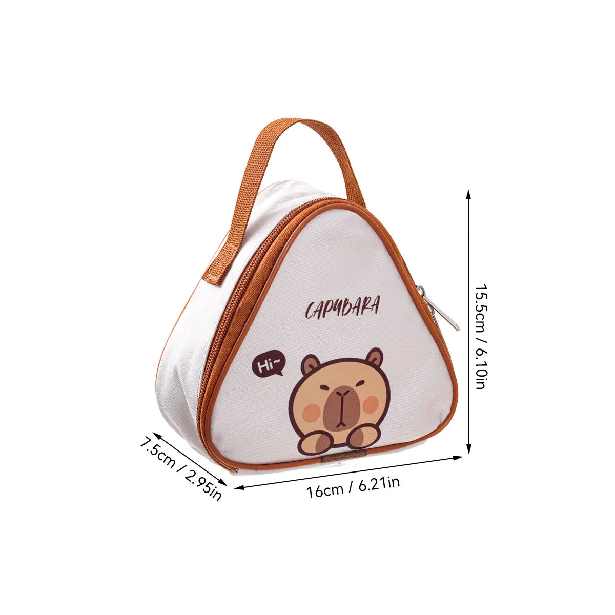 WORTHBUY Mini Thermo-Lunch-Tasche, isoliert, ölbeständig und wasserdicht
