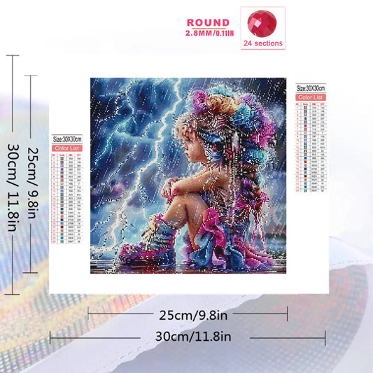 Momoart Bär Diamant Mosaik Set für kreative Tiermalerei und Stickerei