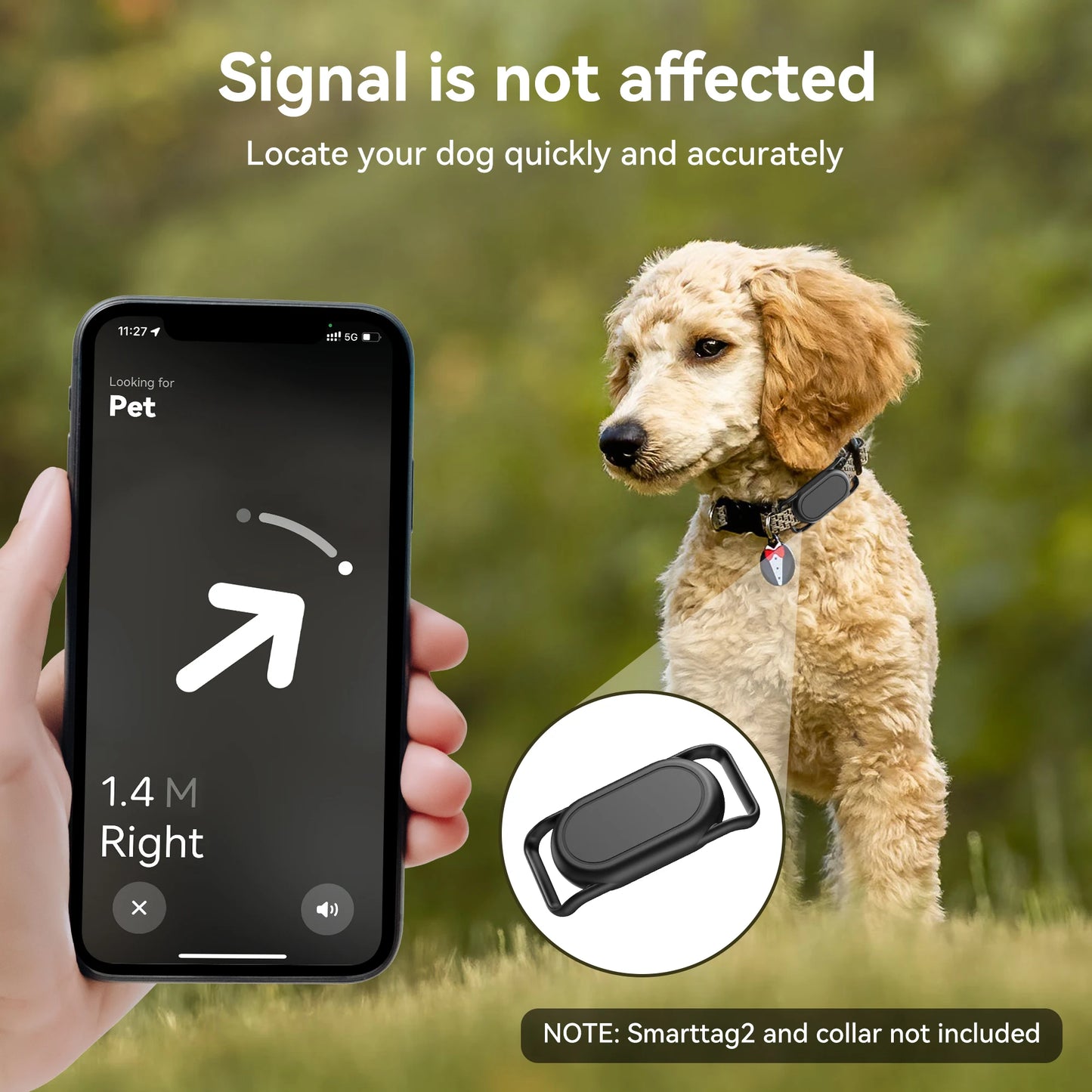 2er-Pack wasserdichte Silikonhüllen für Samsung Galaxy SmartTag2 – Ideal für Haustierhalsbänder