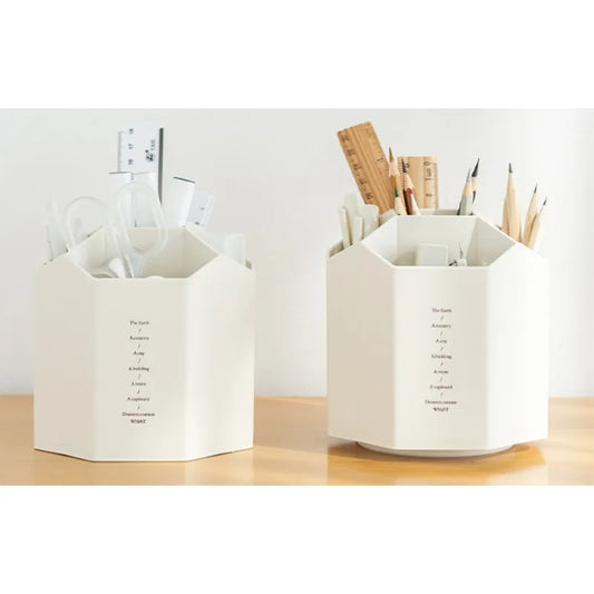 Multifunktionaler 360° drehbarer Stifthalter für ordentlichen Schreibtisch