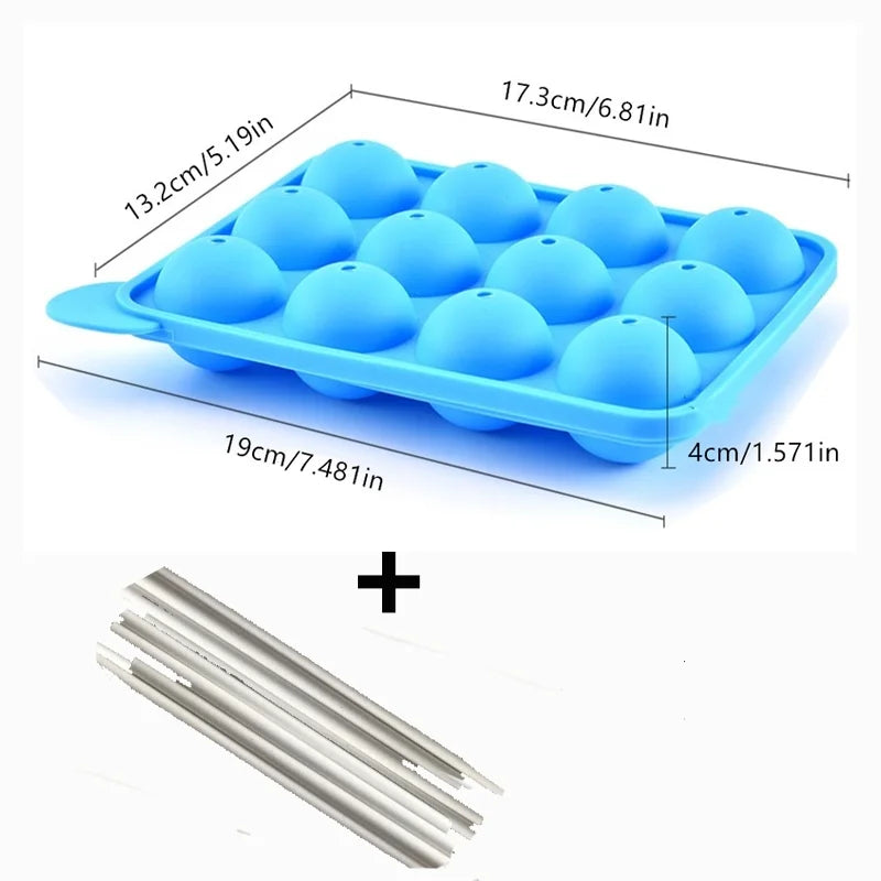 Flexible Silikon-Lutscherform mit 12/20 Löchern für einfache Cake Pops - Süßes