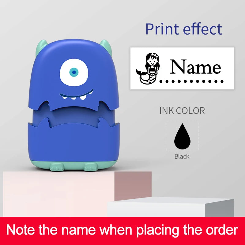Wiederverwendbares Baby-Namenstempel-Set – Ungiftig, wasserfest - personalisierbar