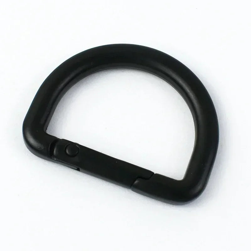 D Ring Karabiner Schnallen Set 5 10 20 Stück für Taschen Gurt