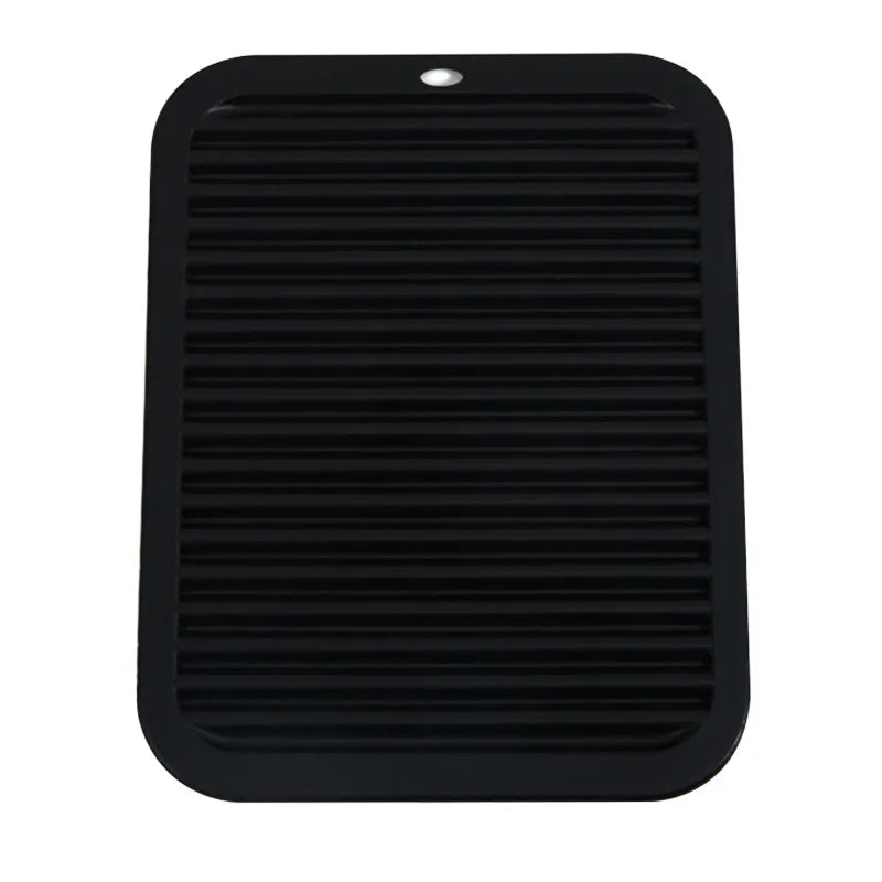 Kieselgel Ablaufpolster aus Bambus rutschfest Wärmeisolierung Küche