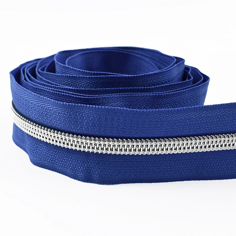 Nylon Reißverschluss Meterware DIY Kleidung Taschen Reparatur 5/10/20m Länge