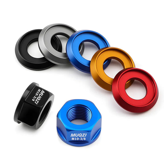 Fahrrad Radnaben Achsmuttern M9 M10 für Mountainbike Faltrad - Sicherer Halt